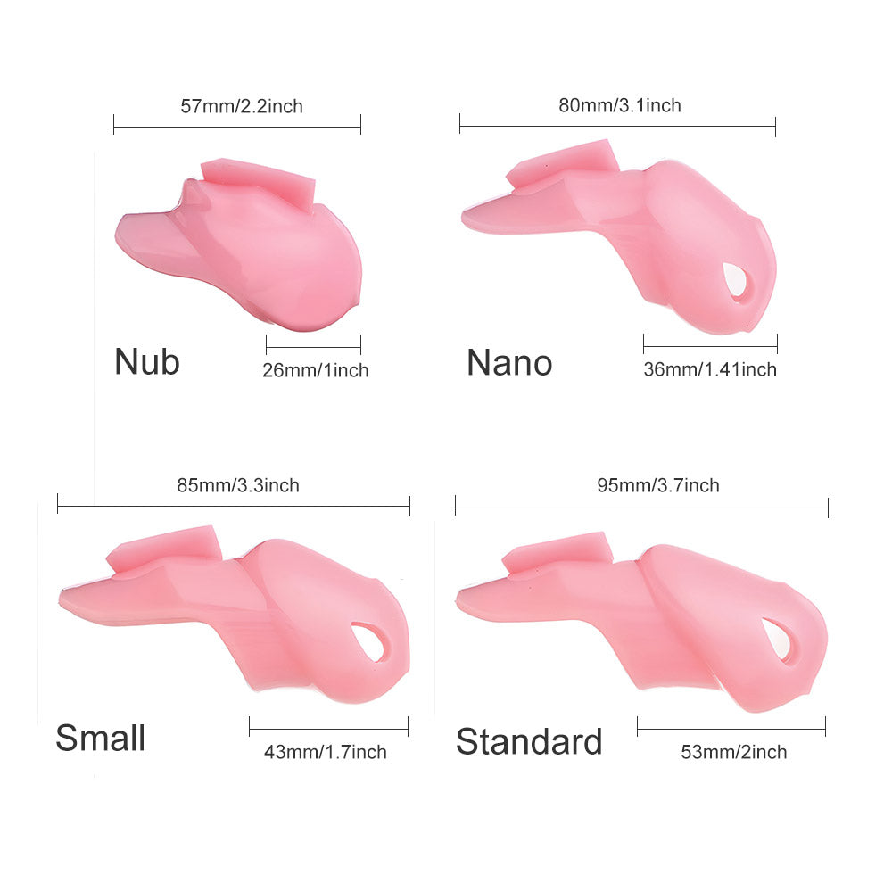 Pink Male Chastity Device