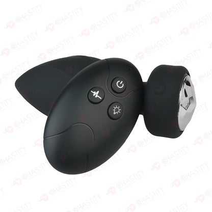 Vibrating Rainbow Light Up Butt Plug