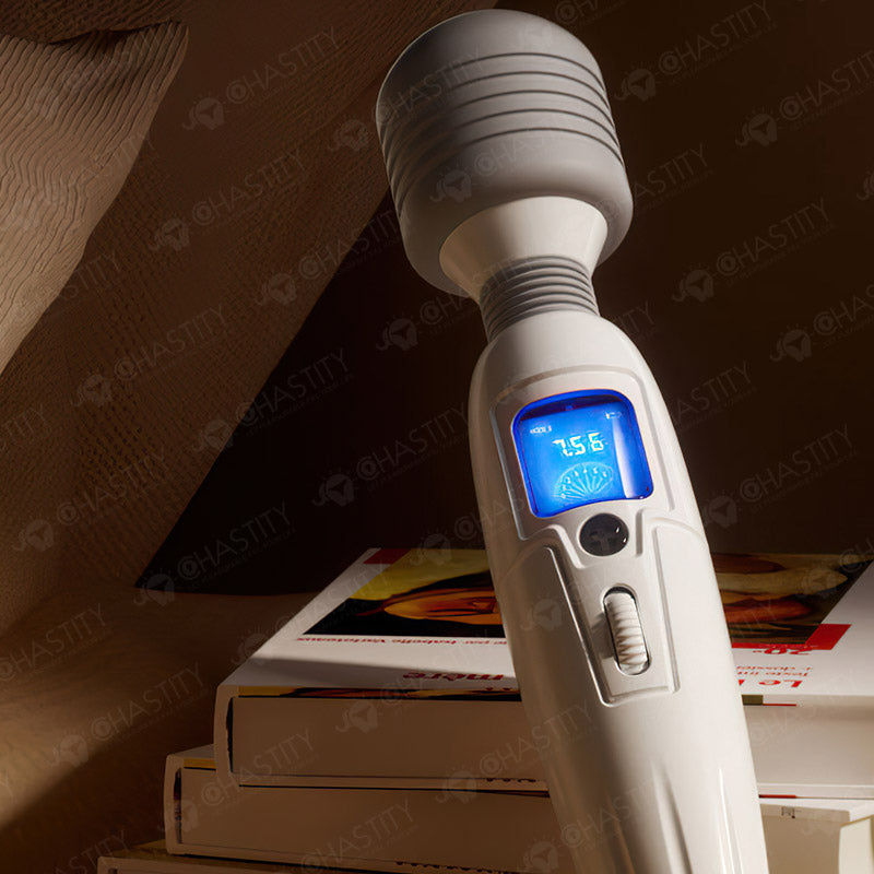 Vibrator Wand With LCD Screen