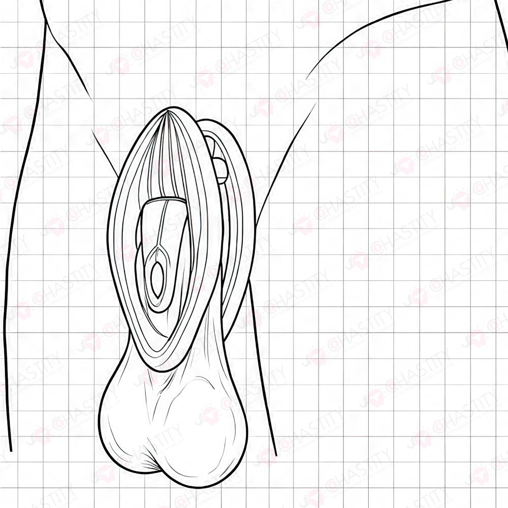 Vulva Maker - Male Chastity Fufu Clip