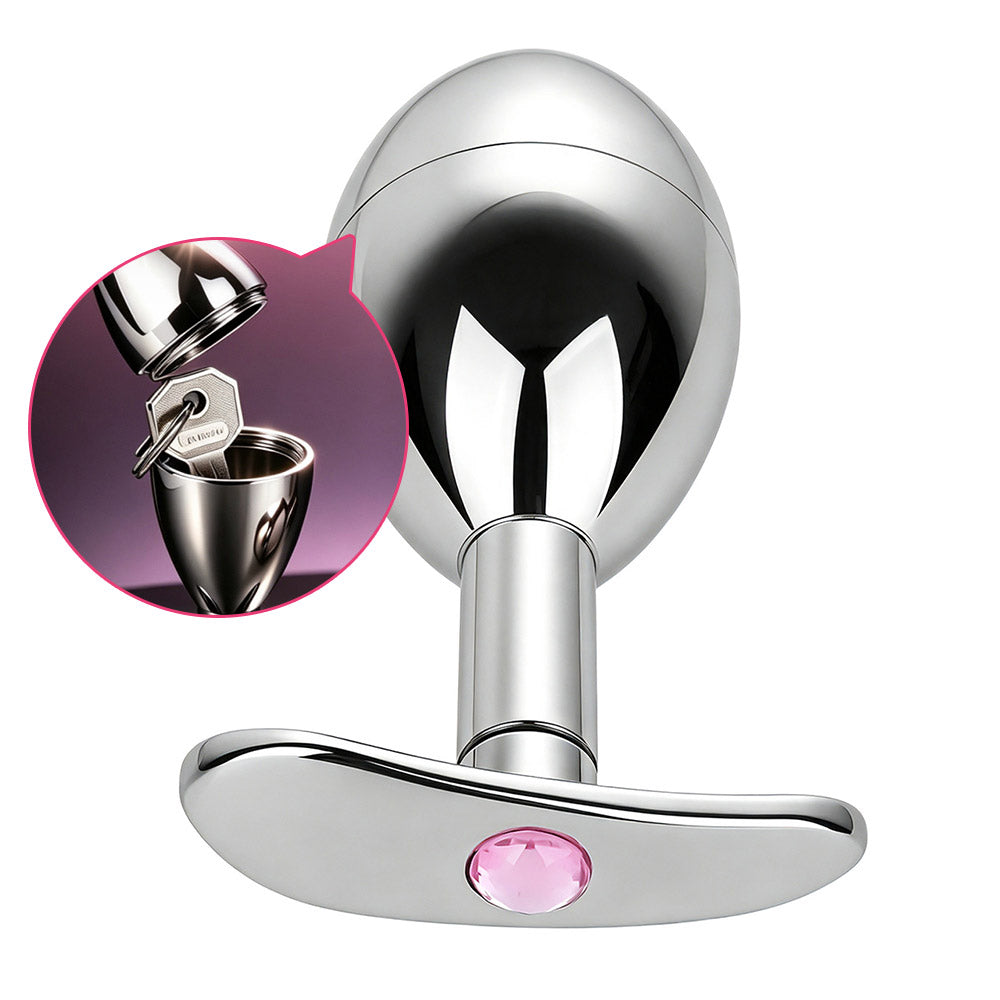 Waterproof Hollow Storage Butt Plug (Chastity Key Storage)