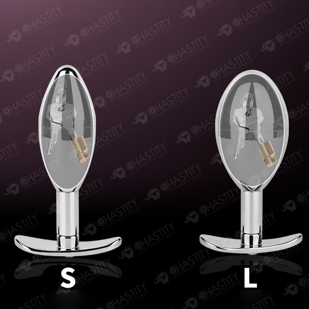 Waterproof Hollow Storage Butt Plug (Chastity Key Storage)