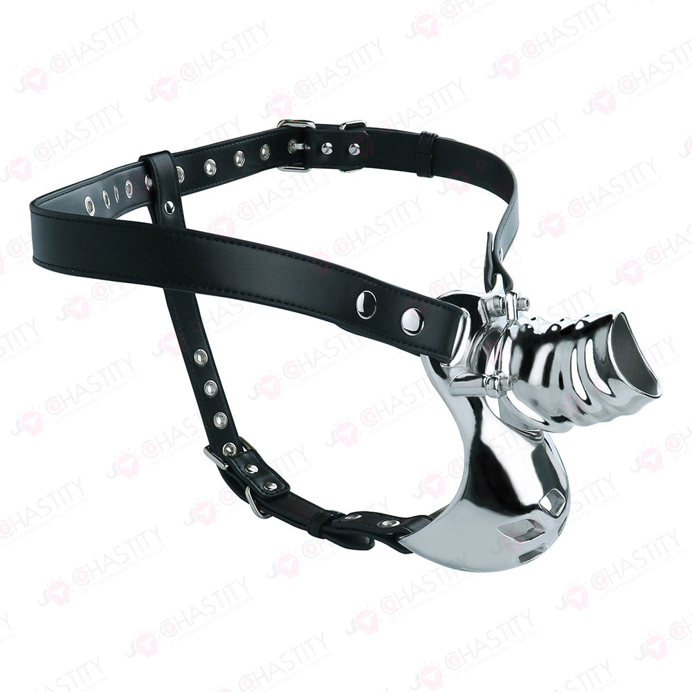 Wearable Chastity Metal Penis Support Device
