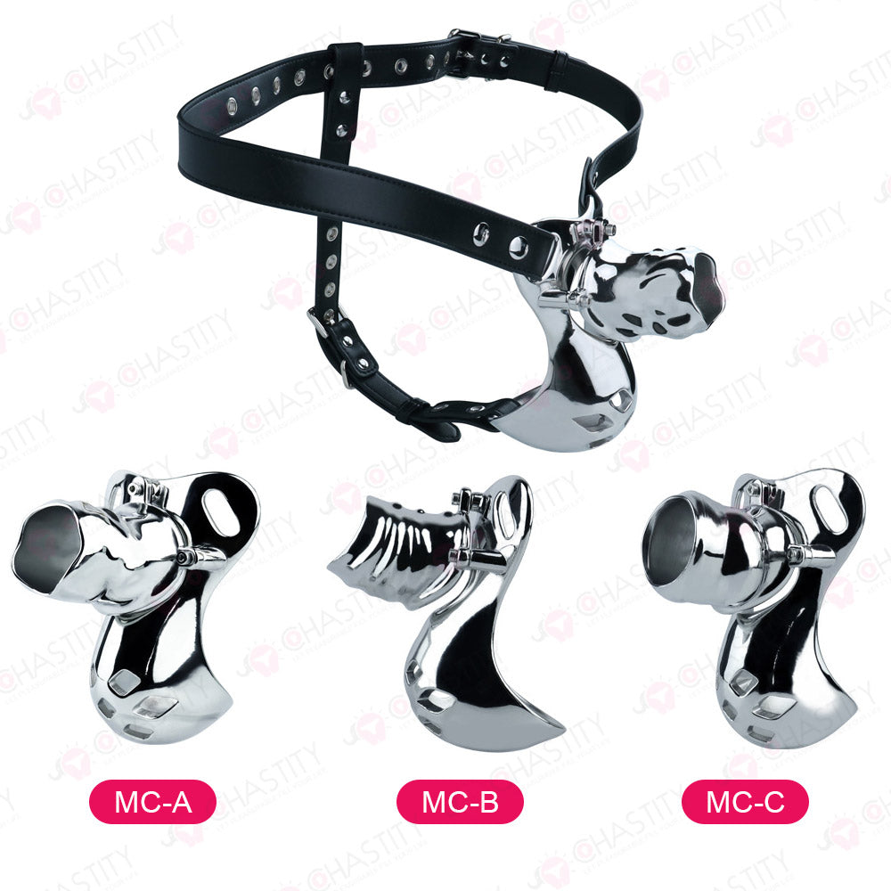 Wearable Chastity Metal Penis Support Device