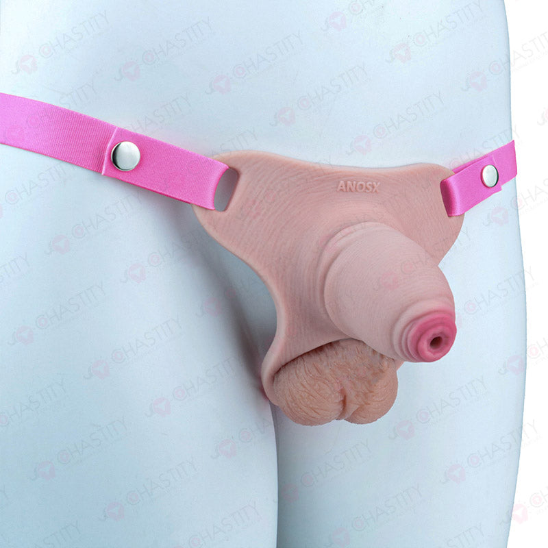 Wearable Penis Male Chastity Pants