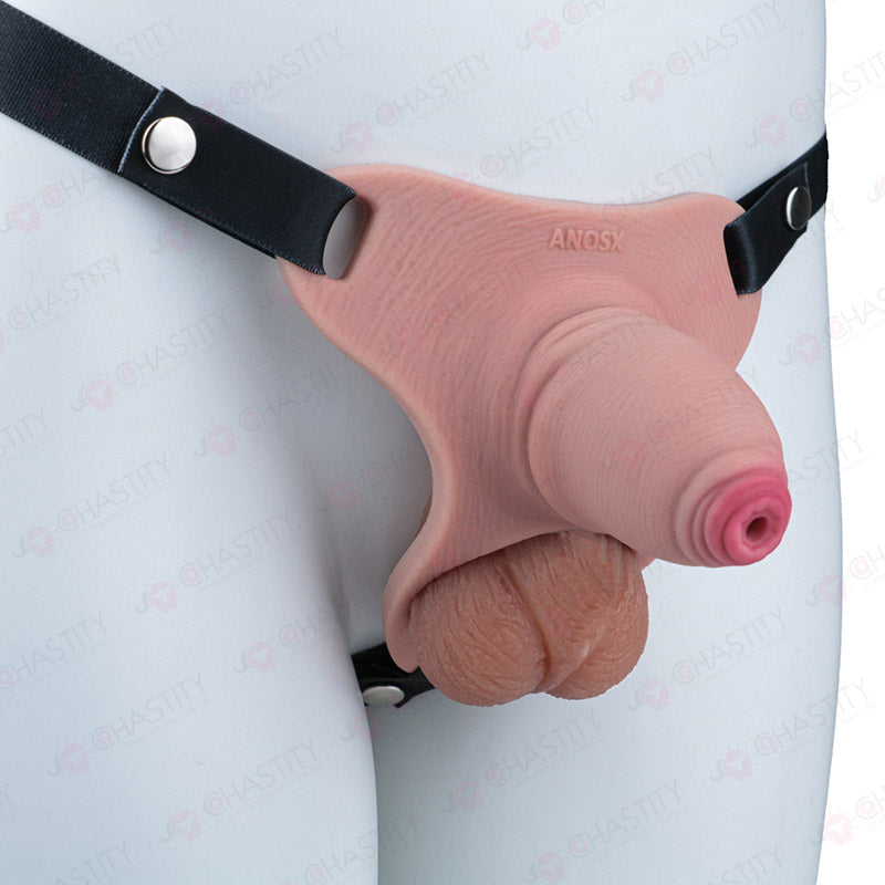 Wearable Penis Male Chastity Pants