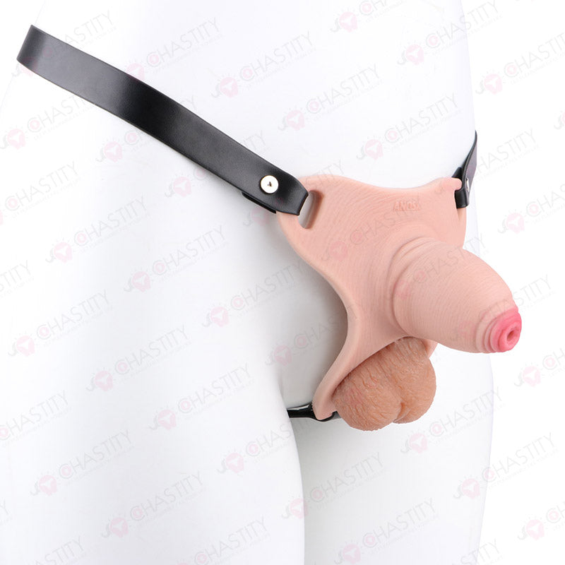 Wearable Penis Male Chastity Pants
