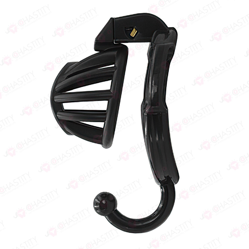 Wearable Ring With Hook Narrow Chastity Cage