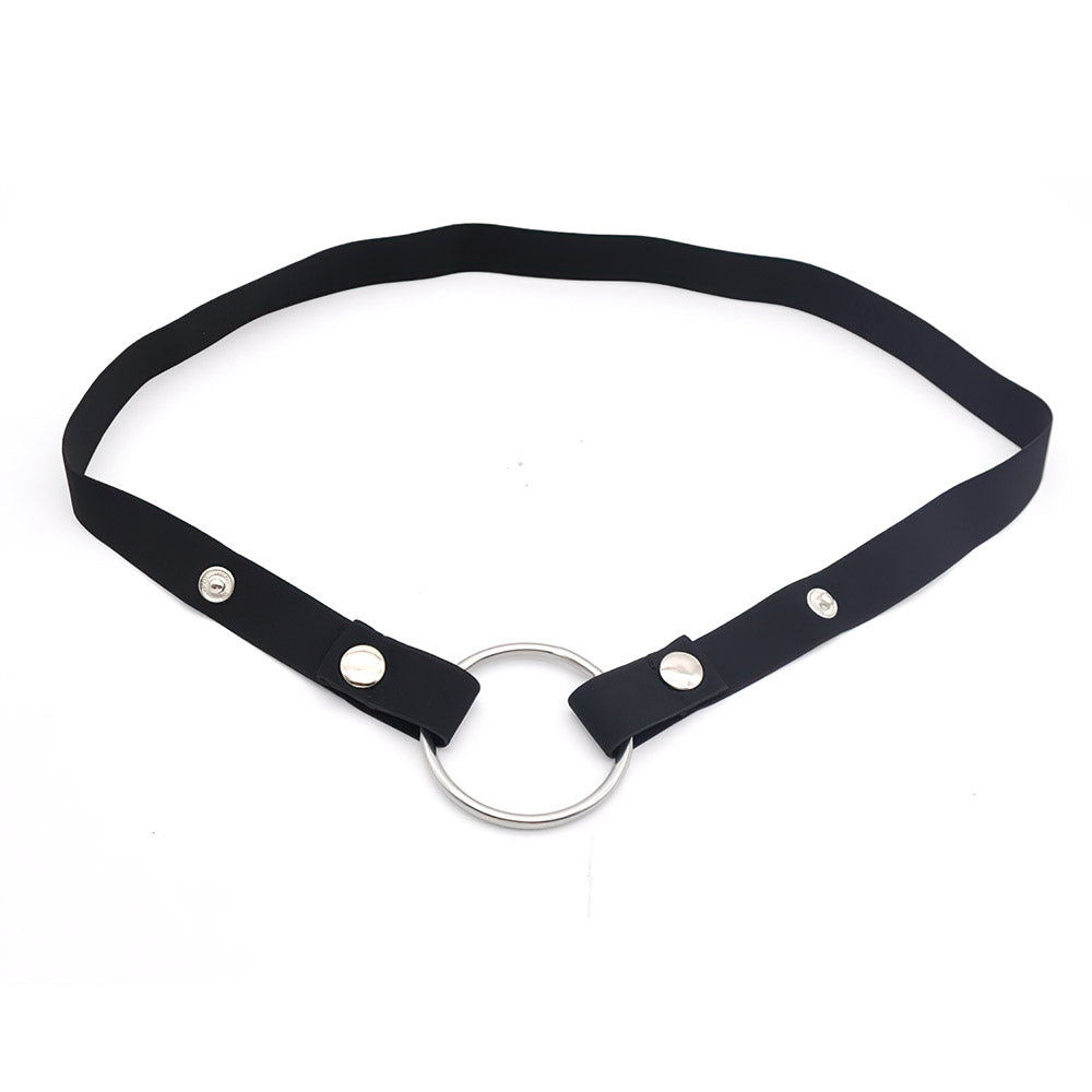 Wearable Ring With Hook Narrow Chastity Cage