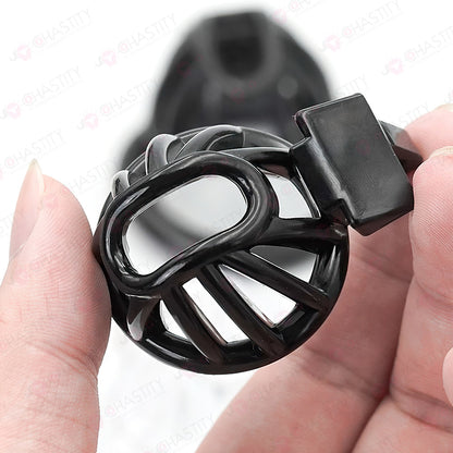Wearable Ring With Hook Narrow Chastity Cage