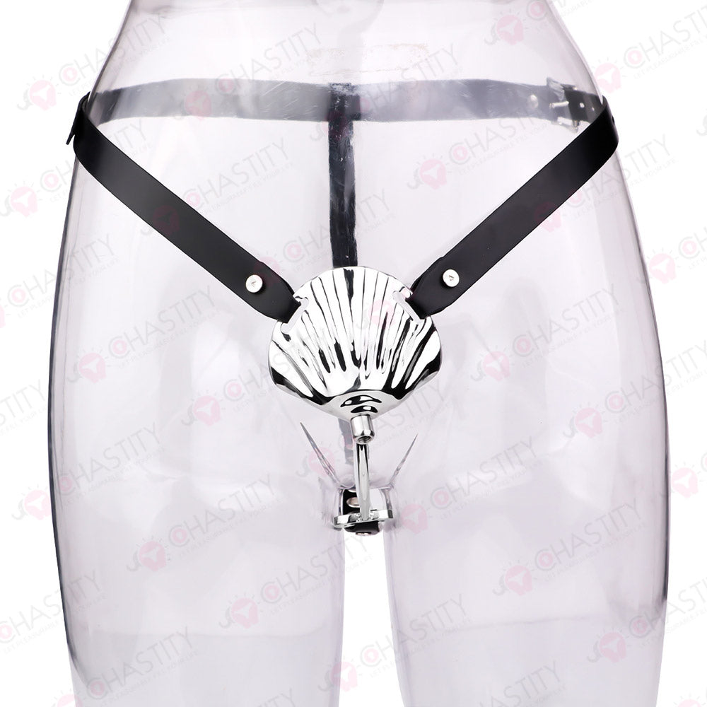Wearable Sissy Metal Shell Invisible Chastity Cage