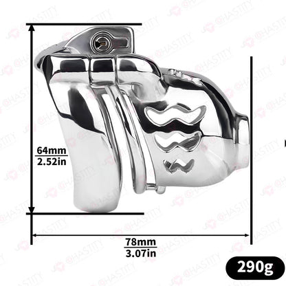 Weighted Chastity Cage Training (Removable PA)