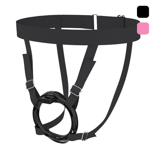 Widened Adjustable Elastic Strap For Chastity Cage