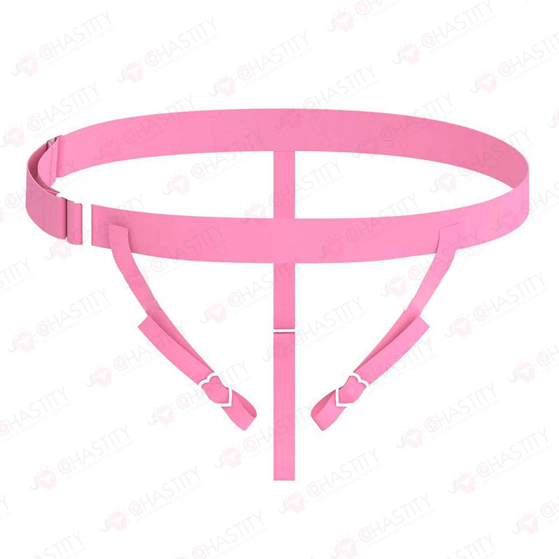 Widened Adjustable Elastic Strap For Chastity Cage
