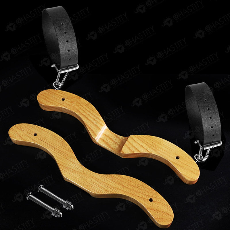 Wooden Scrotal Clamp