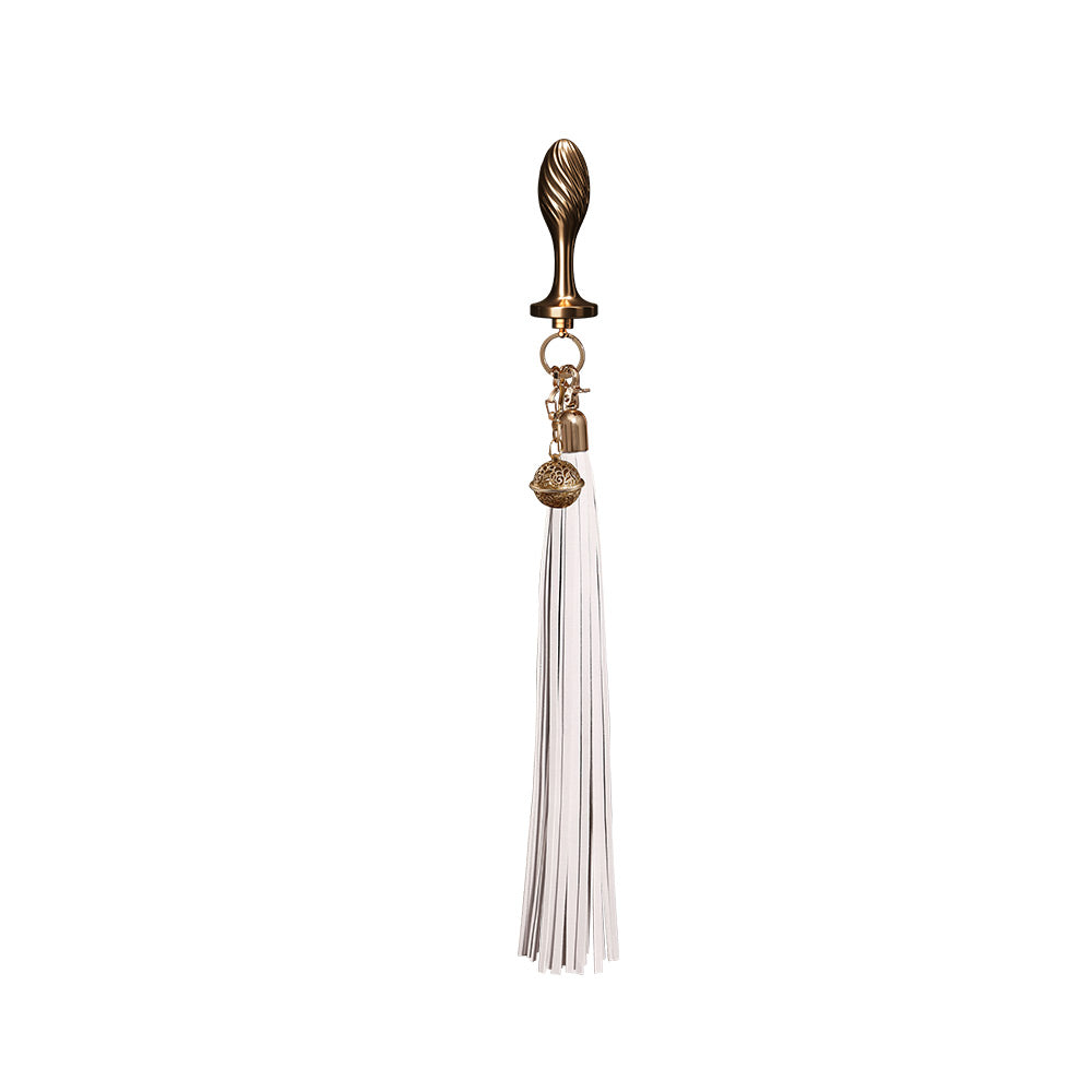 BDSM tassel whip with butt plug