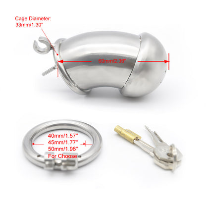 bird cage chastity device