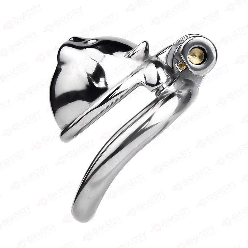 Cat Face Smallest Chastity Cage