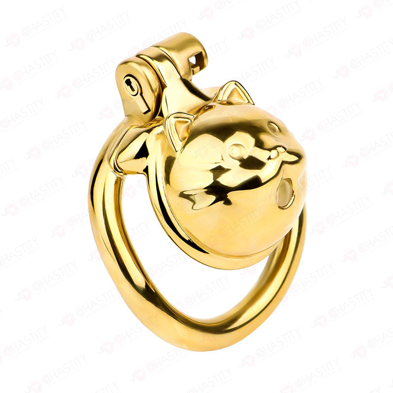 Cat Face Smallest Chastity Cage