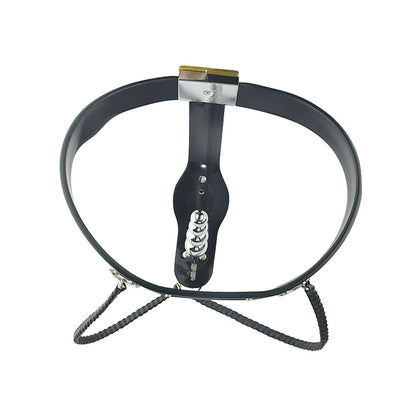 Chastity Belt With Vaginal Plug