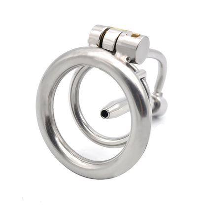 chastity device with urethral tube