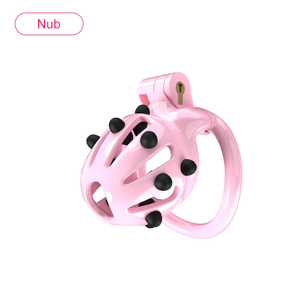 chastity lock with silicone nails