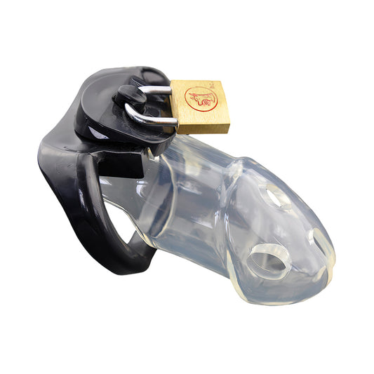 clear chastity cage