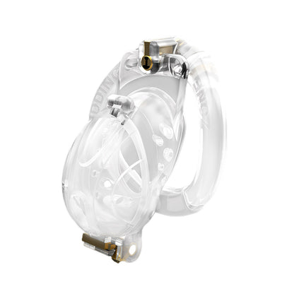 Detachable flip chastity cage