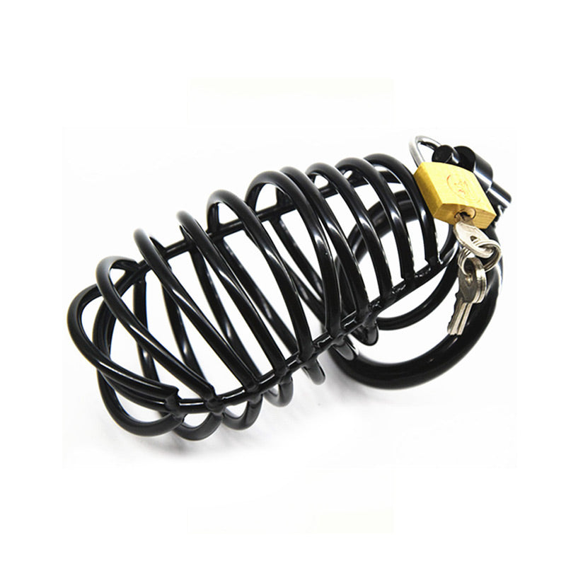 thumbnail image 2 of XXL Large Size Male Chastity Cage – Lightweight, Unbranded, Abstinence & Stamina Device, Men 2 of 3