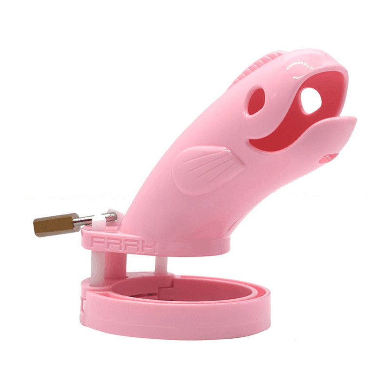 Fish Shape Male Penis Cage MChastity Fish Shape Male Penis Cage MChastity
