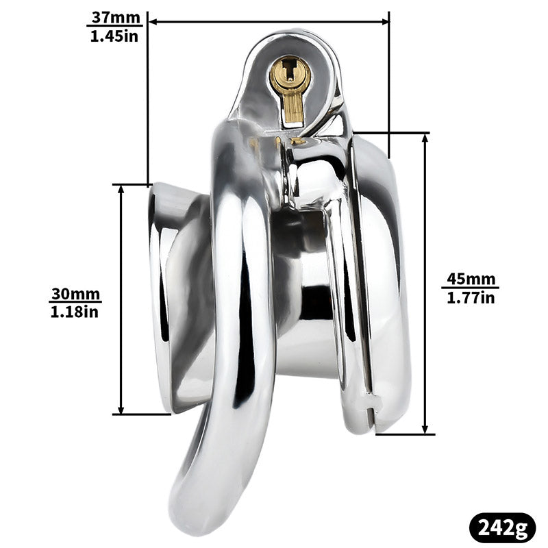 Flat & Inverted Cocoon Penis Chastity Device​