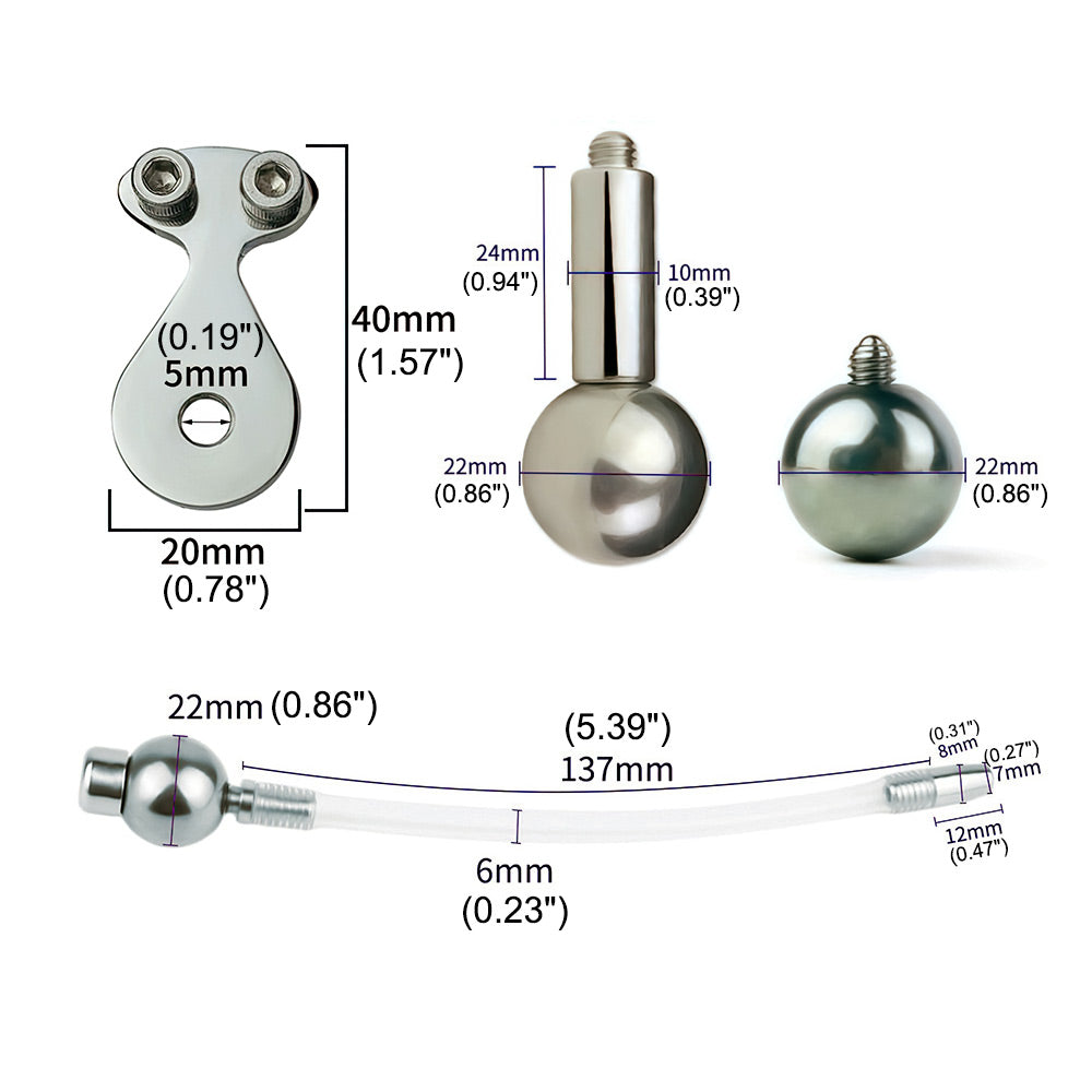 flat male chastity