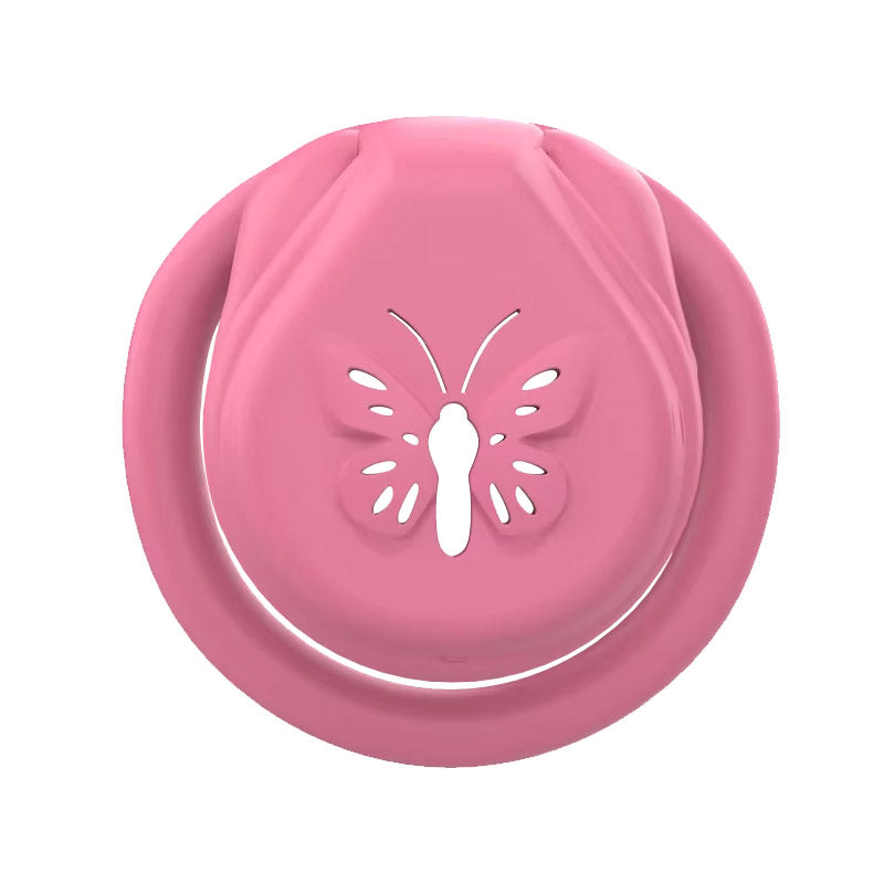 Flat Pink Chastity Lock