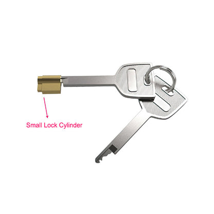 Flat Pink Chastity Lock