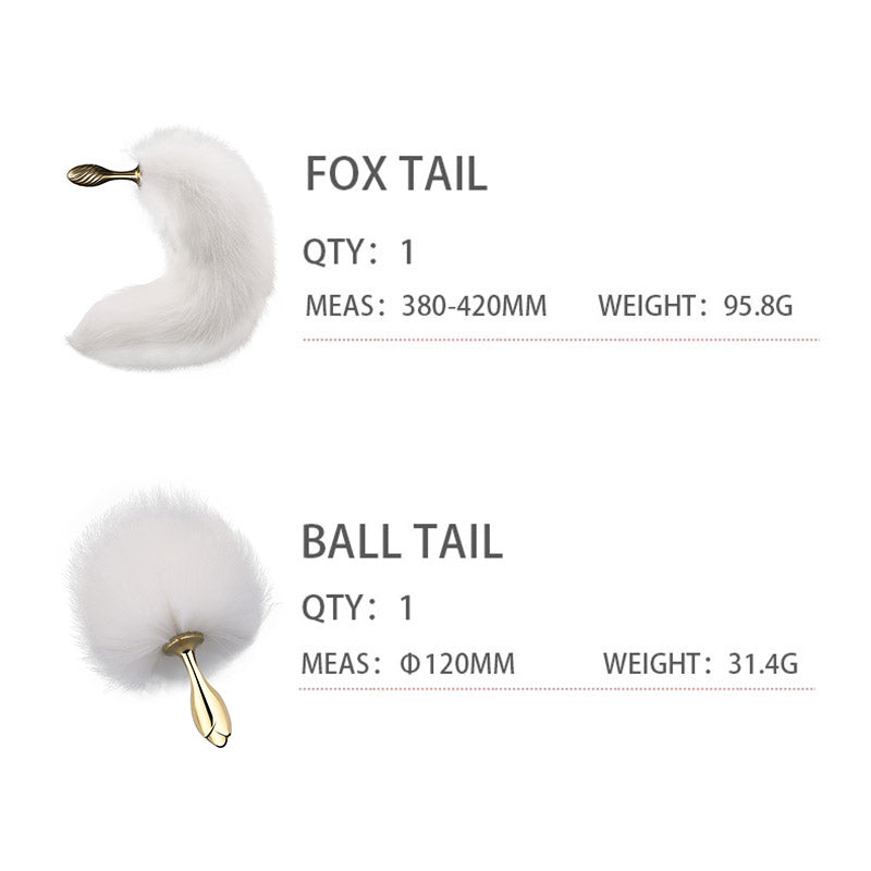 fox tail butt plug