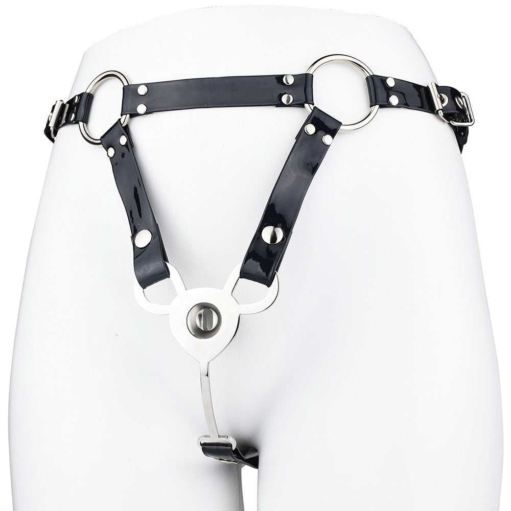 Inverted Ladyboy Chastity Cage​ With Belt