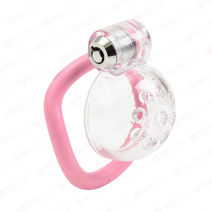 Male Chastity Denial​ With Clear Chastity Cage