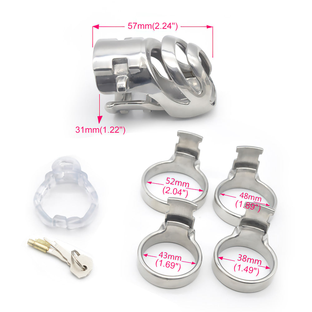 male chastity play device