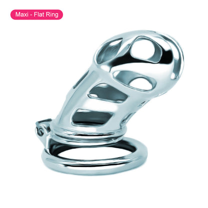 maxi metal cobra chastity cage