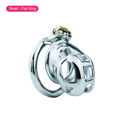 small metal cobra chastity cage