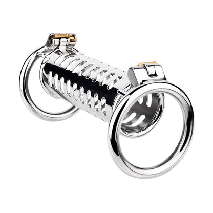 Metal Double Ended Chastity Cage