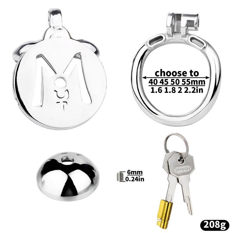 Most Secure Chastity Device (Flat With Tray)