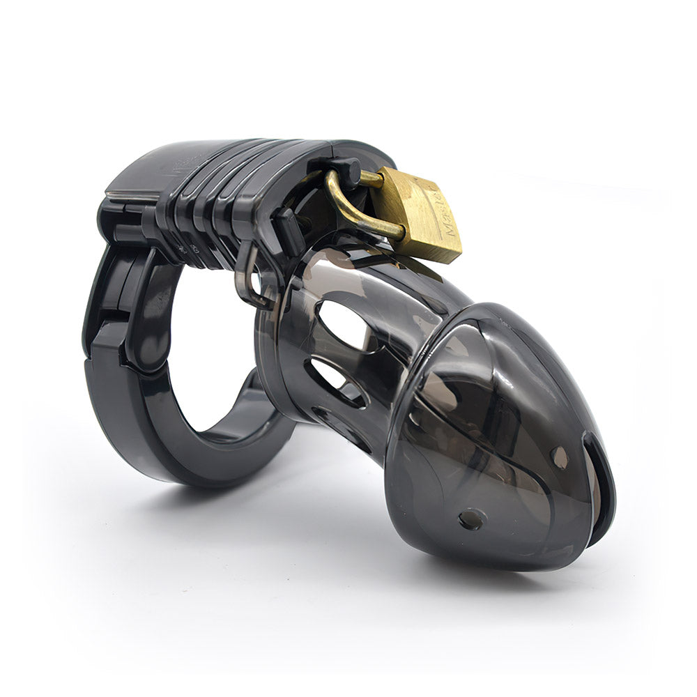 plastic male chastity device