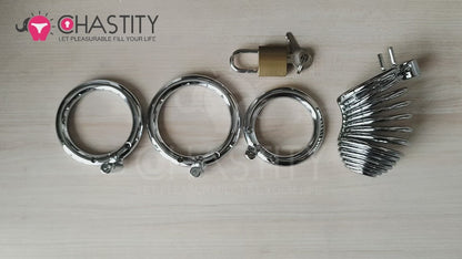 spiral chastity cage video