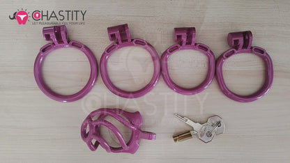 spiral chastity device