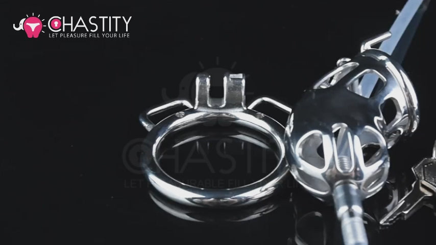 Cruel Male Chastity Device Video