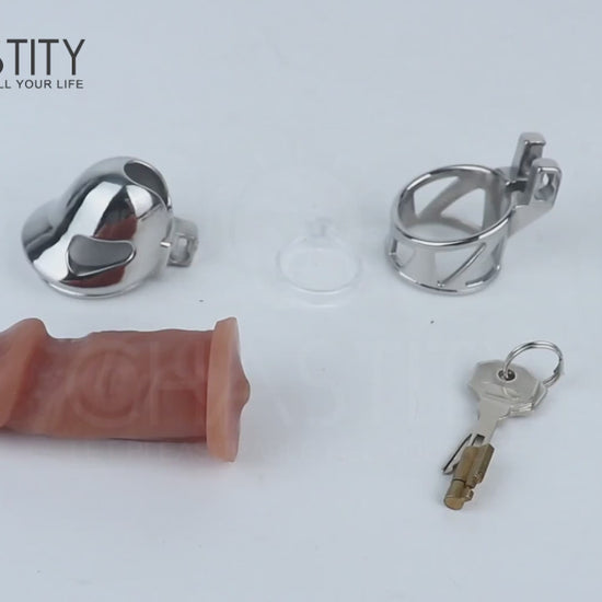 Glans Lock - Free Balls In Chastity Video