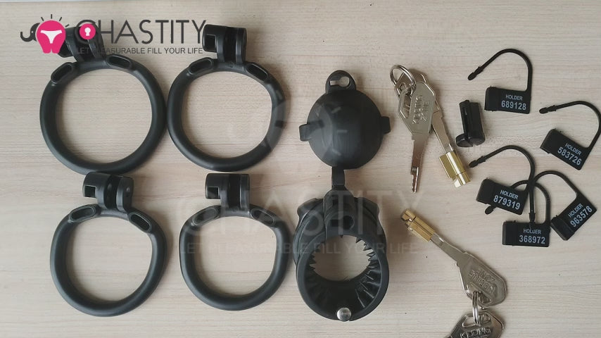 spiked chamber chastity cage