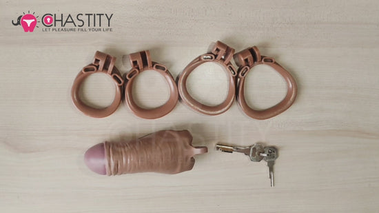 Realistic Chastity Cage Video