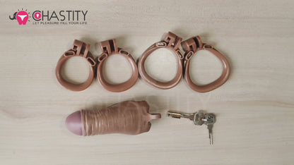 Realistic Chastity Cage Video